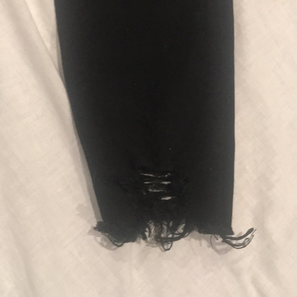 A’2ND Black Destructed Stretch Ankle Skinny 7 - Picture 12 of 16